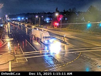 Surrey › East: Highway 17 (South Fraser Perimeter Road) at Bridgeview Drive, looking east