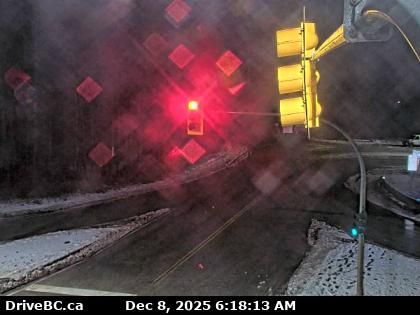 Big Eddy Settlement › North: Highway 1 at Highway 23 in Revelstoke, looking north to Westside Road