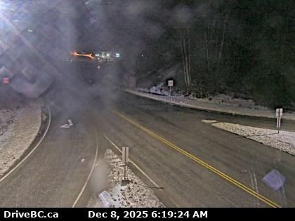 Big Eddy Settlement › South: Highway 1 at Highway 23 in Revelstoke, looking south to Highway 23