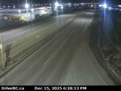 Kamloops › North: Highway 5 at Halston Avenue - Paul Lake Road in - looking north