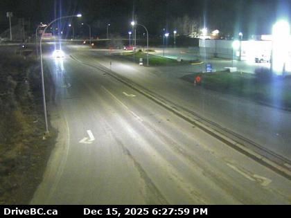 Kamloops › East: Highway 5 at Halston Avenue - Paul Lake Road in - looking east to Paul Lake Road
