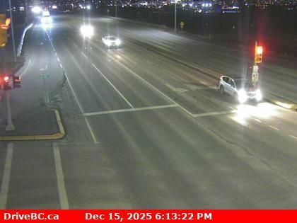 Kamloops › South: Highway 5 at Halston Avenue - Paul Lake Road in - looking south