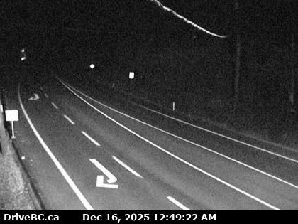 Metchosin › West: Highway 14 at Kangaroo Road, looking west