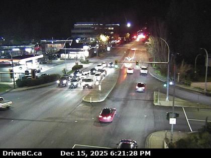 District of North Vancouver › North: Highway 1 (Upper Levels Highway) at Westview Drive, looking north