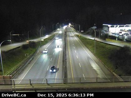 District of North Vancouver › West: Highway 1 (Upper Levels Highway) at Westview Drive, looking west