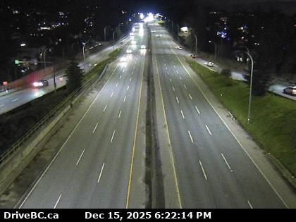 District of North Vancouver › East: Highway 1 (Upper Levels Highway) at Westview Drive, looking east