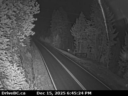 Regional District of Central Kootenay › South: Highway 3A about 1.6 km south of Sanca Creek Bridge, looking south