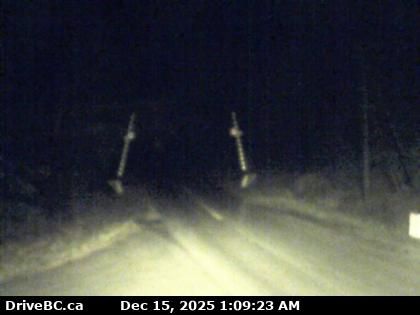 Argenta › South: Highway 31 at Duncan Lake Road about 35 km north of Kaslo, looking south