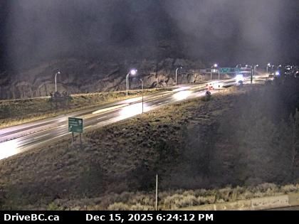West Kelowna › North: Highway 97 at Highway 97C junction about 5 km south of Westbank, looking north