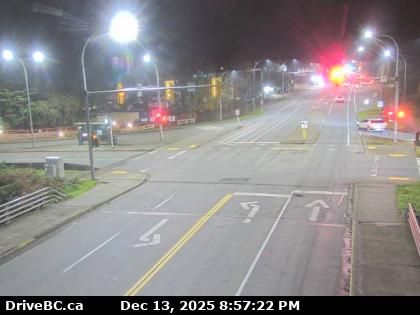 Beaver Lake › West: Highway 17 at Royal Oak Drive, looking west