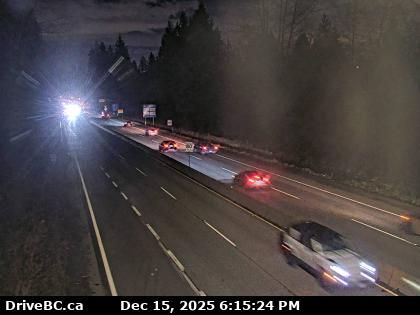 West Vancouver › East: Highway 1 at Hadden Drive off-ramp for Taylor Way, looking east
