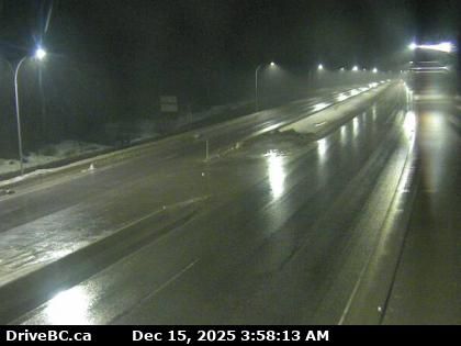 Fraser Valley Regional District › North: Highway 5 northbound at Zopkios Rest Area near the Coquihalla Summit looking north