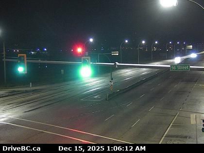 Delta › West: Hwy 17 at 56 Street, looking west