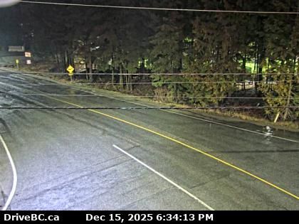 Whistler Resort Municipality › West: Highway 99 at Cheakamus Lake Road and Alpha Lake Road, looking west