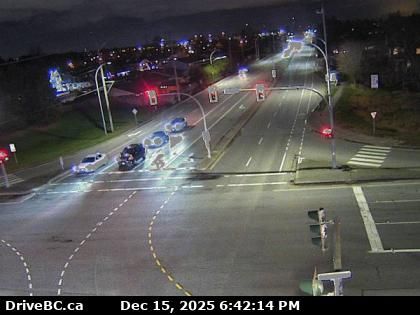 Delta › East: Highway 17A at Highway 10 (Ladner Trunk Road), looking east