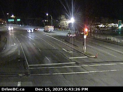 Nanaimo › North: Highway 1, at Comox Road and Terminal Avenue in - looking north