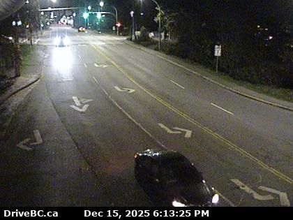 Nanaimo › West: Highway 1, at Comox Road and Terminal Avenue in - looking west
