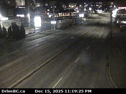 Nanaimo › South: Highway 1, at Comox Road and Terminal Avenue in - looking south