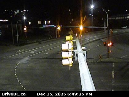 Nanaimo › North-west: Highway 1 at Zorkin Road/Brechin Road, looking northbound to Brechin Road