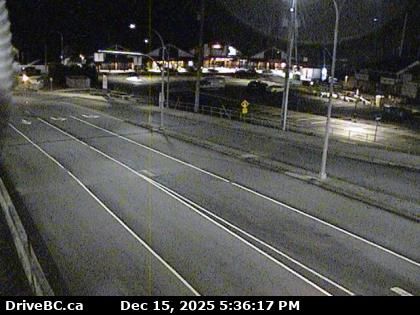 Nanaimo › East: Highway 1 at Zorkin Road/Brechin Road, looking onto Zorkin Road