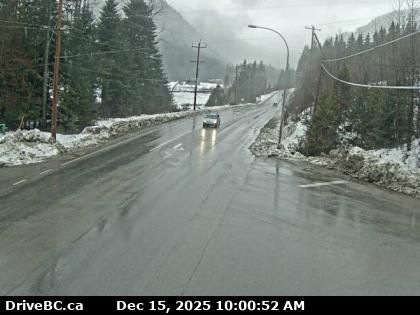 Nelson › North: Highway 6 at Whitewater Ski Hill Road about 12.5 km south of - looking north