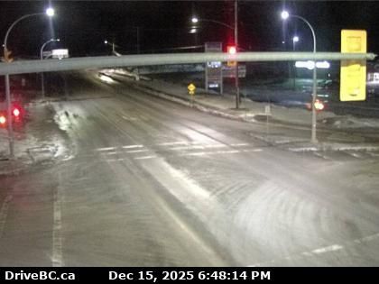 Burns Lake › East: Highway 16 at North Francois Highway in - looking east