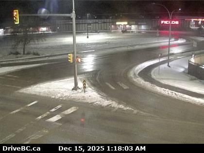 Burns Lake › South: Highway 16 at North Francois Highway in - looking south