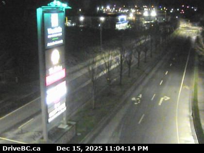 Langford › West: Highway 1 at West Shore Parkway, looking west along West Shore Parkway