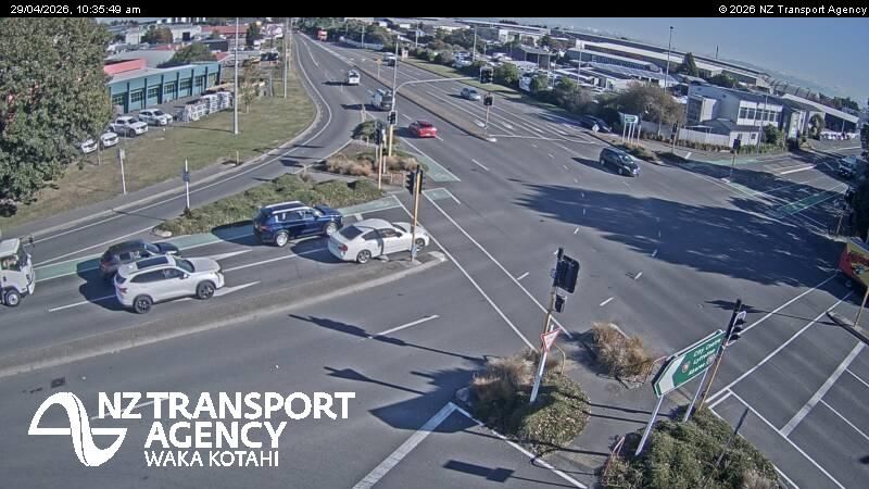 Christchurch › West: SH1 Halswell Junction Rd