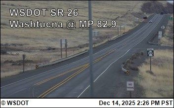 Washtucna: SR 26 at MP 82.9