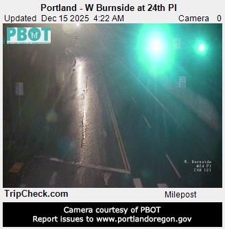 Portland: W Burnside at 24th Pl