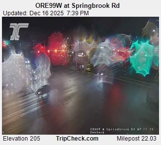 Springbrook: ORE99W at - Rd