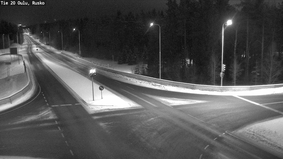 Oulu: Tie 20 - Rusko - Hiukkavaaraan