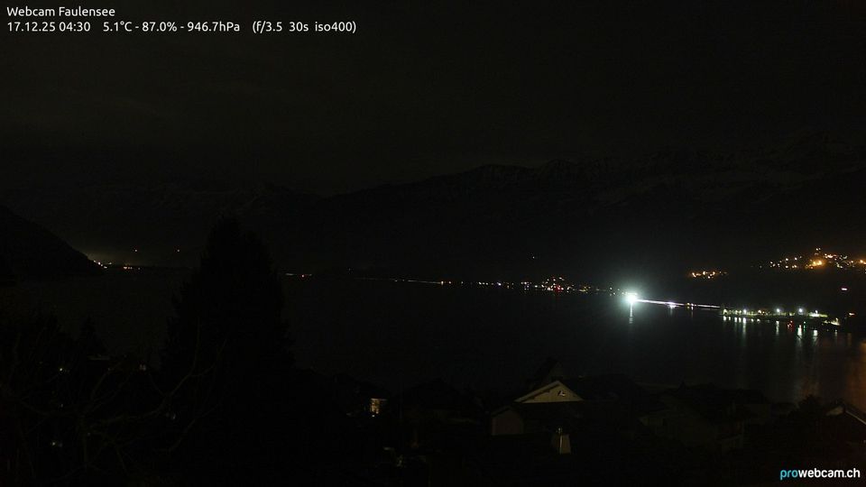 Spiez: Faulensee - Bern, Schweiz