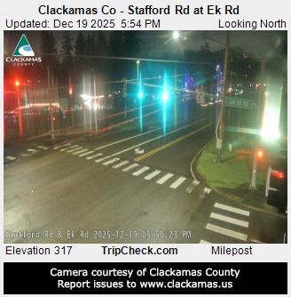 Stafford: Clackamas Co - Rd at Ek Rd