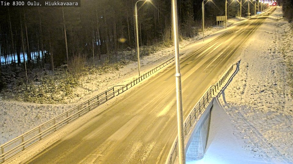 Oulu: tie 8300 - Hiukkavaara - Ouluun