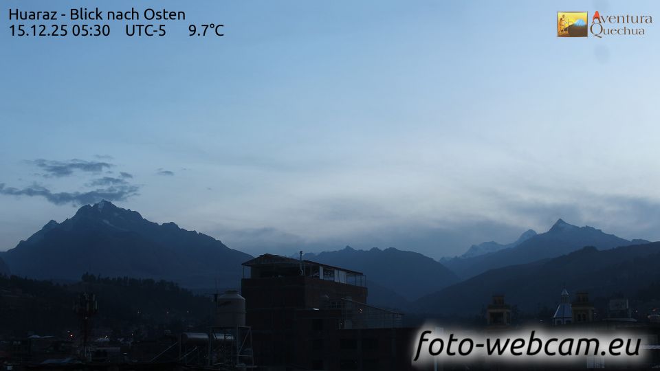 Huaraz: Blick nach Osten