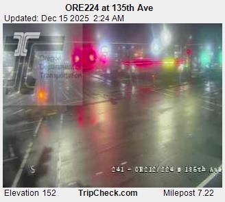 Rivergrove: ORE224 at 135th Ave