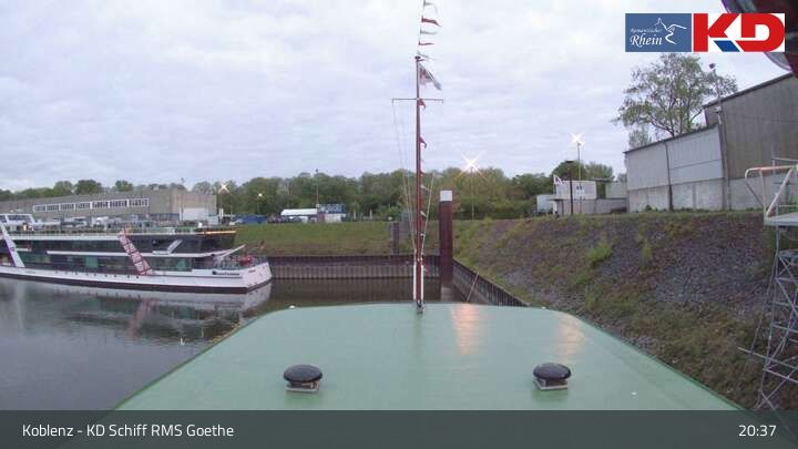 Koblenz: KD Schiff RMS Goethe