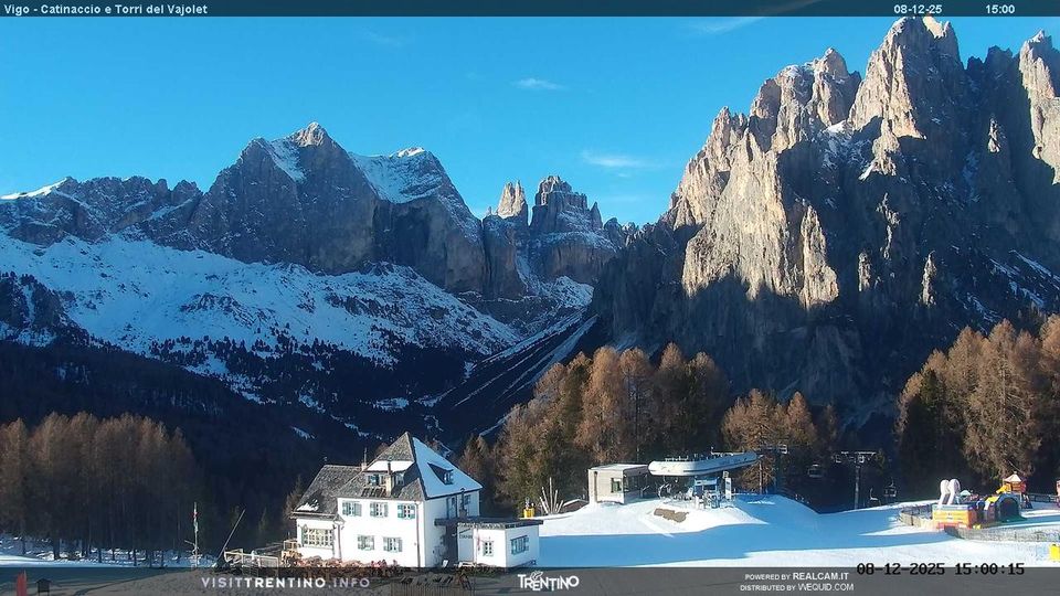 San Giovanni di Fassa: Rosengarten group - Vajolet Towers