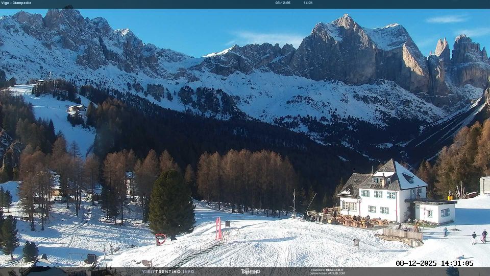 Vigo di Fassa: Roda di Vaèl - Rosengarten group