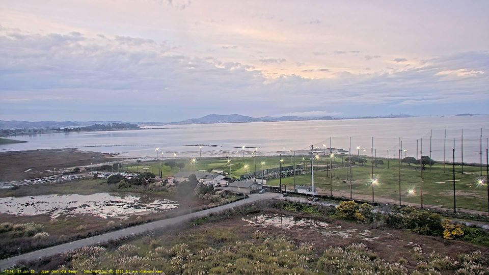 Foster City: California, United States: upper kite beach 3rd ave