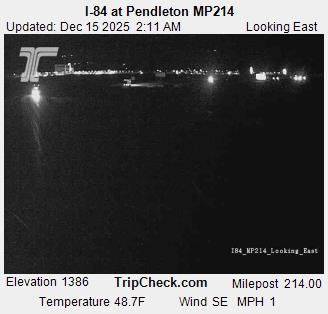 Adams: I-84 at Pendleton MP214