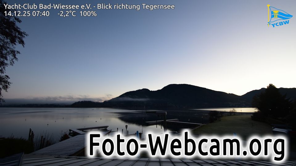 Bad Wiessee: Yacht-Club Bad-Wiessee e.V. - Blick richtung Tegernsee