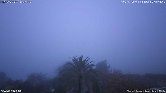 Benillup › South: Barranc de Caraita - Parque Natural del Carrascal de la Fuente Roja
