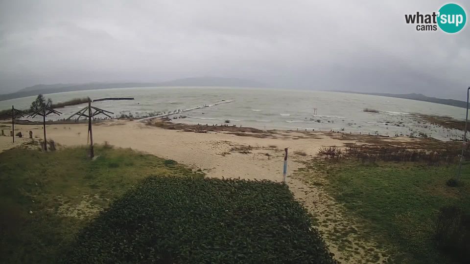 Pakostane: Lake Vransko jezero webcam