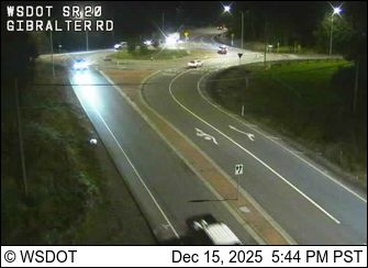 Anacortes: SR 20 at MP 47.3: Gibralter Rd