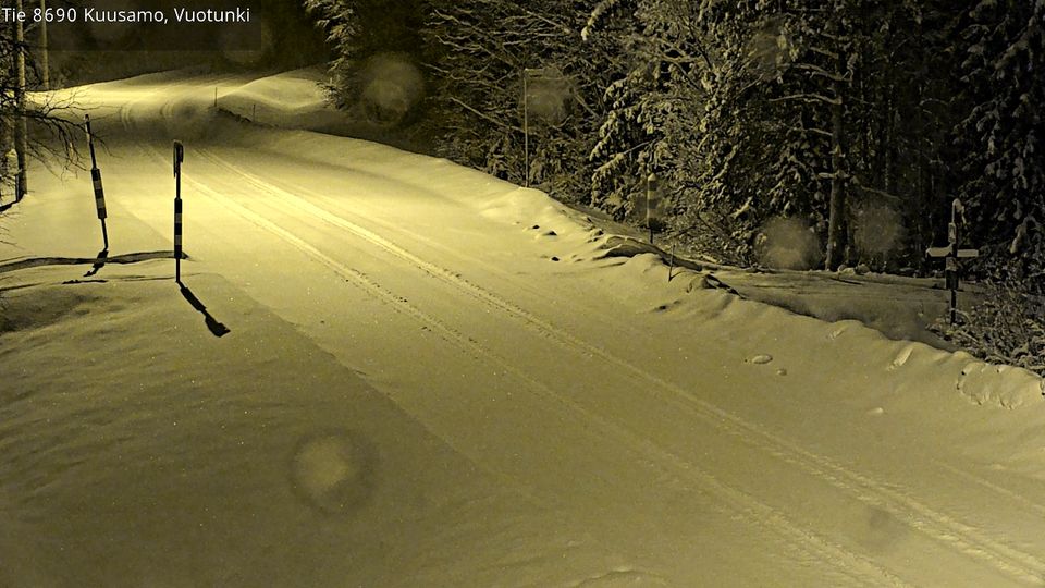 Kuusamo: Tie 8690 - Vuotunki - Ruka