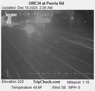 Corvallis: ORE34 at Peoria Rd