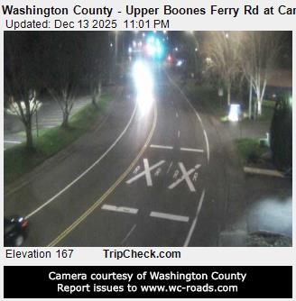 Durham: Washington County - Upper Boones Ferry Rd at Carman Dr